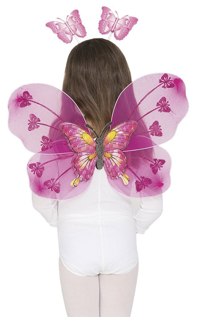 Kit de Mariposa Rosa Infantil