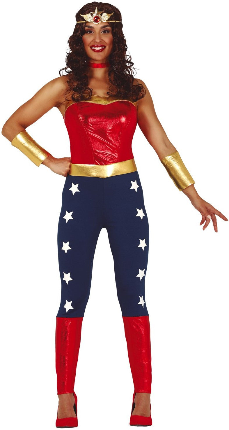 Disfraz de Wonder Lady con Pantalón para Mujer