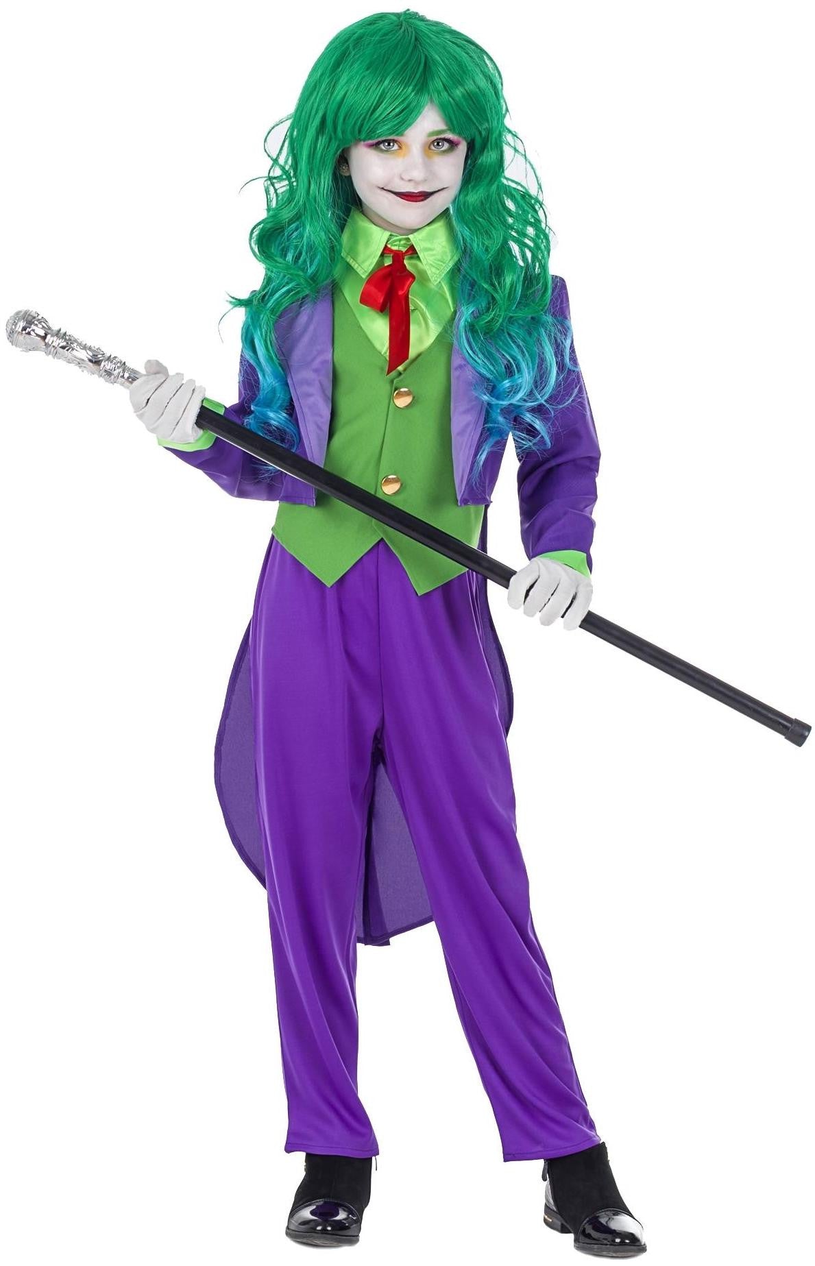 Disfraz de Joker Elegante para Niña