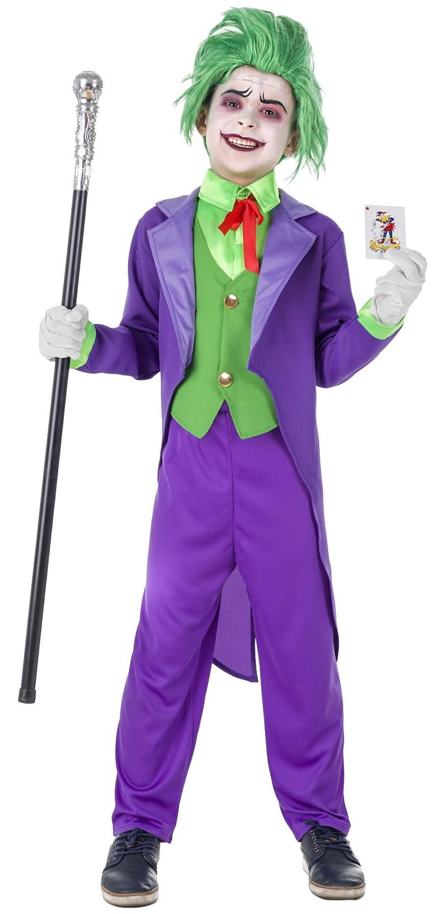 Disfraz de Joker Elegante para Niño