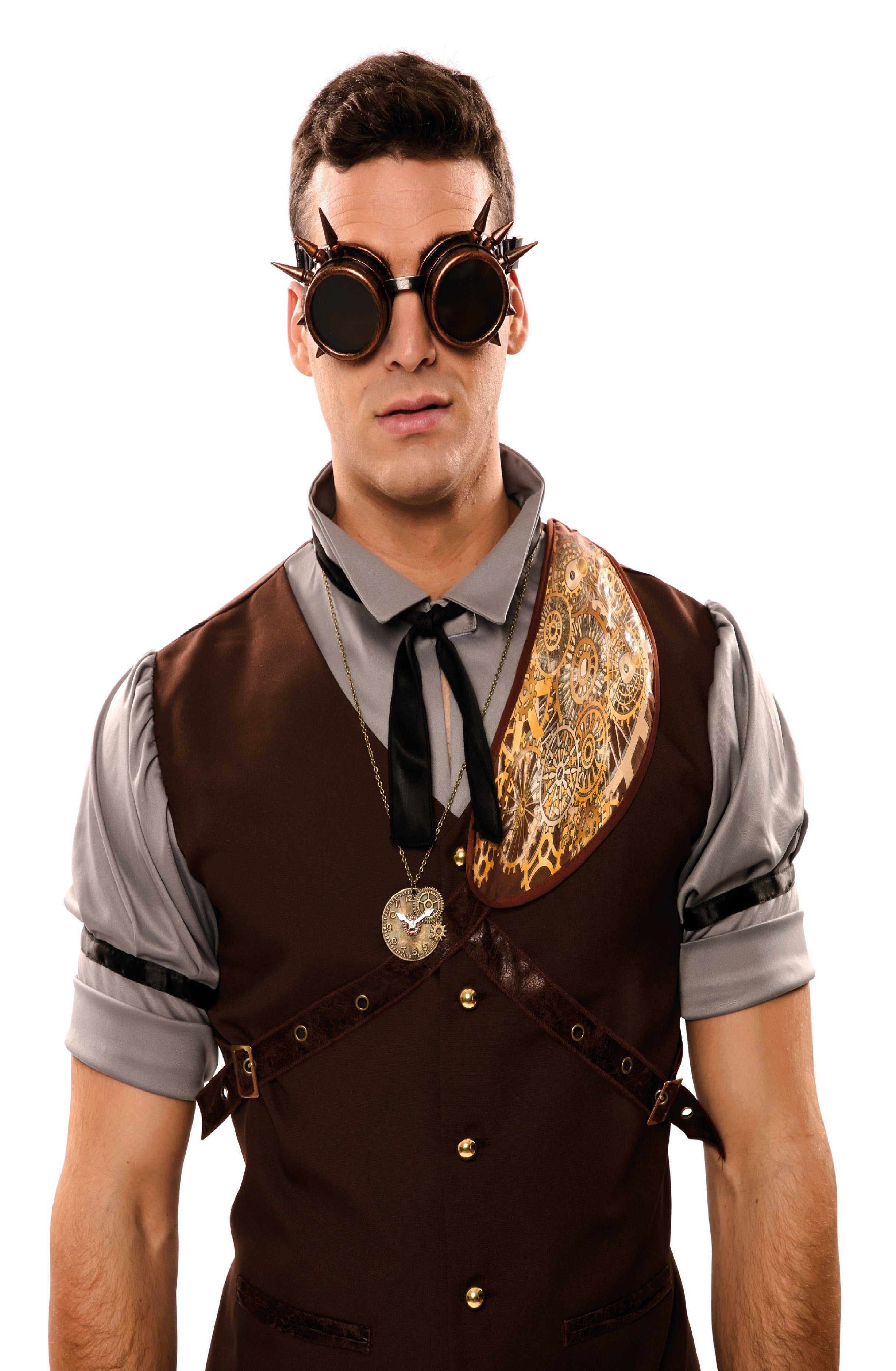 Gafas Steampunk Color Cobre con Pinchos