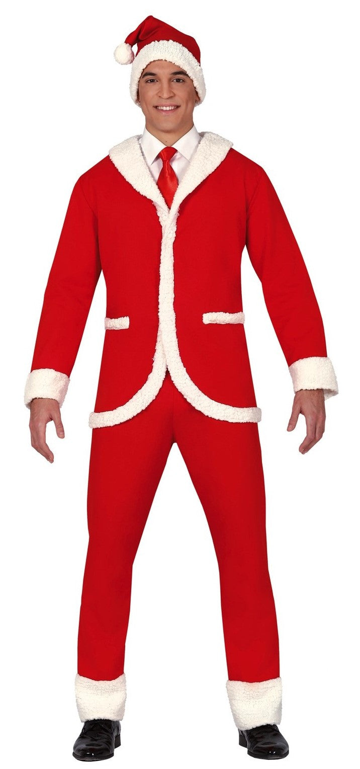 Traje de Papá Noel Elegante para Hombre