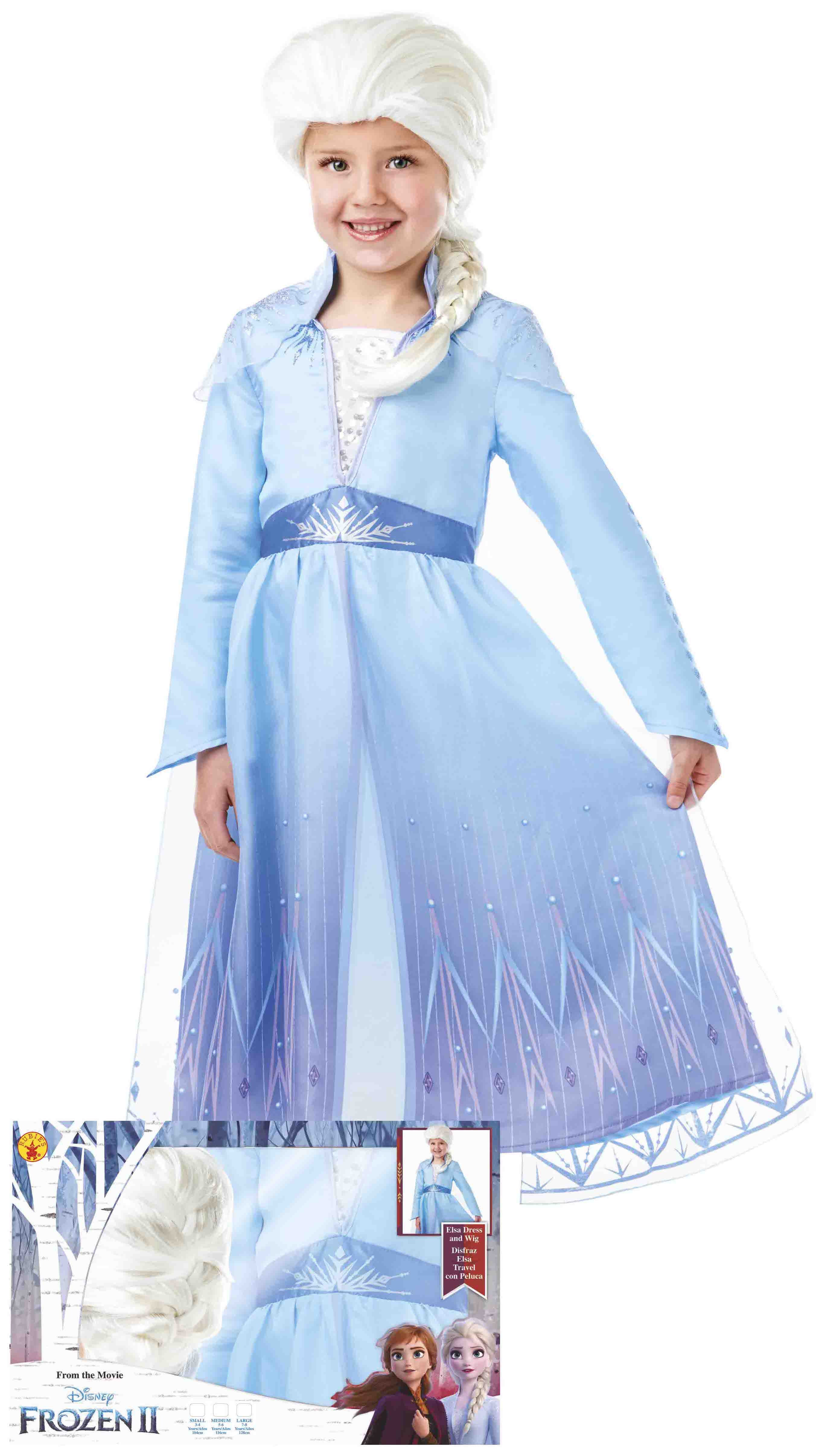 Disfraz de Elsa Frozen Infantil en Caja