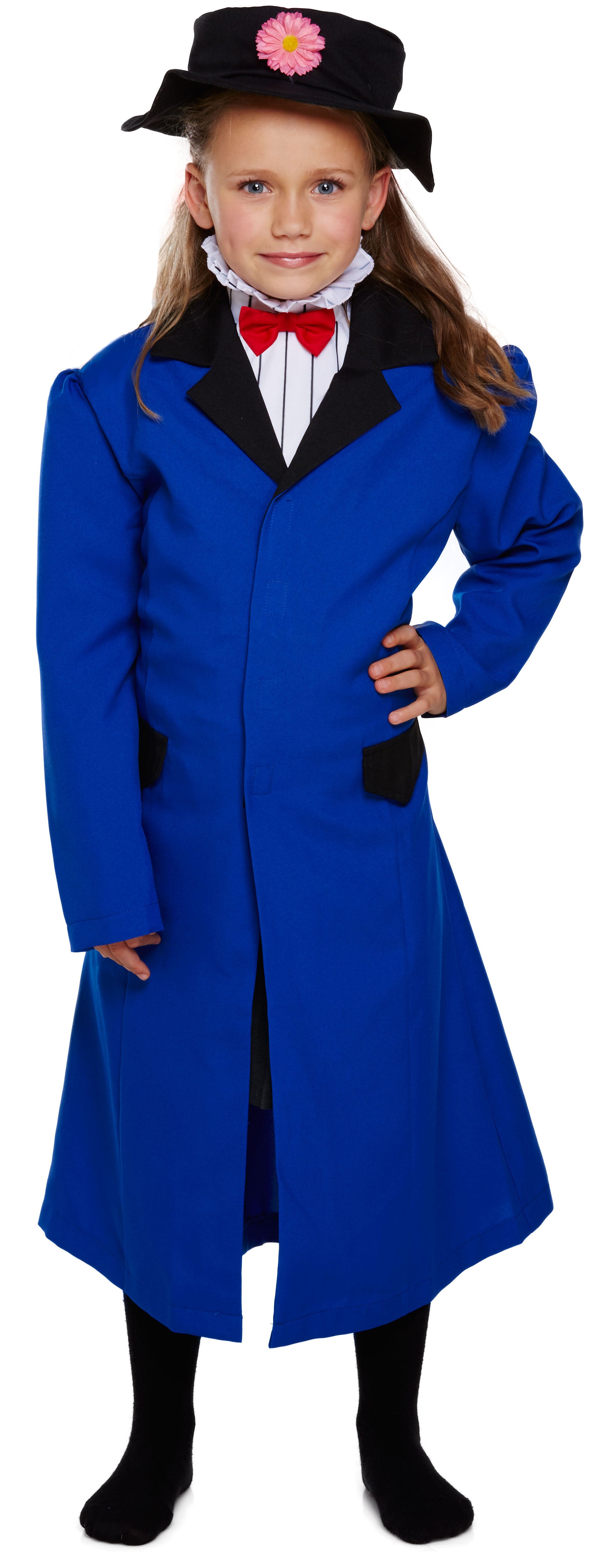 Disfraz de Mary Poppins Azul Infantil