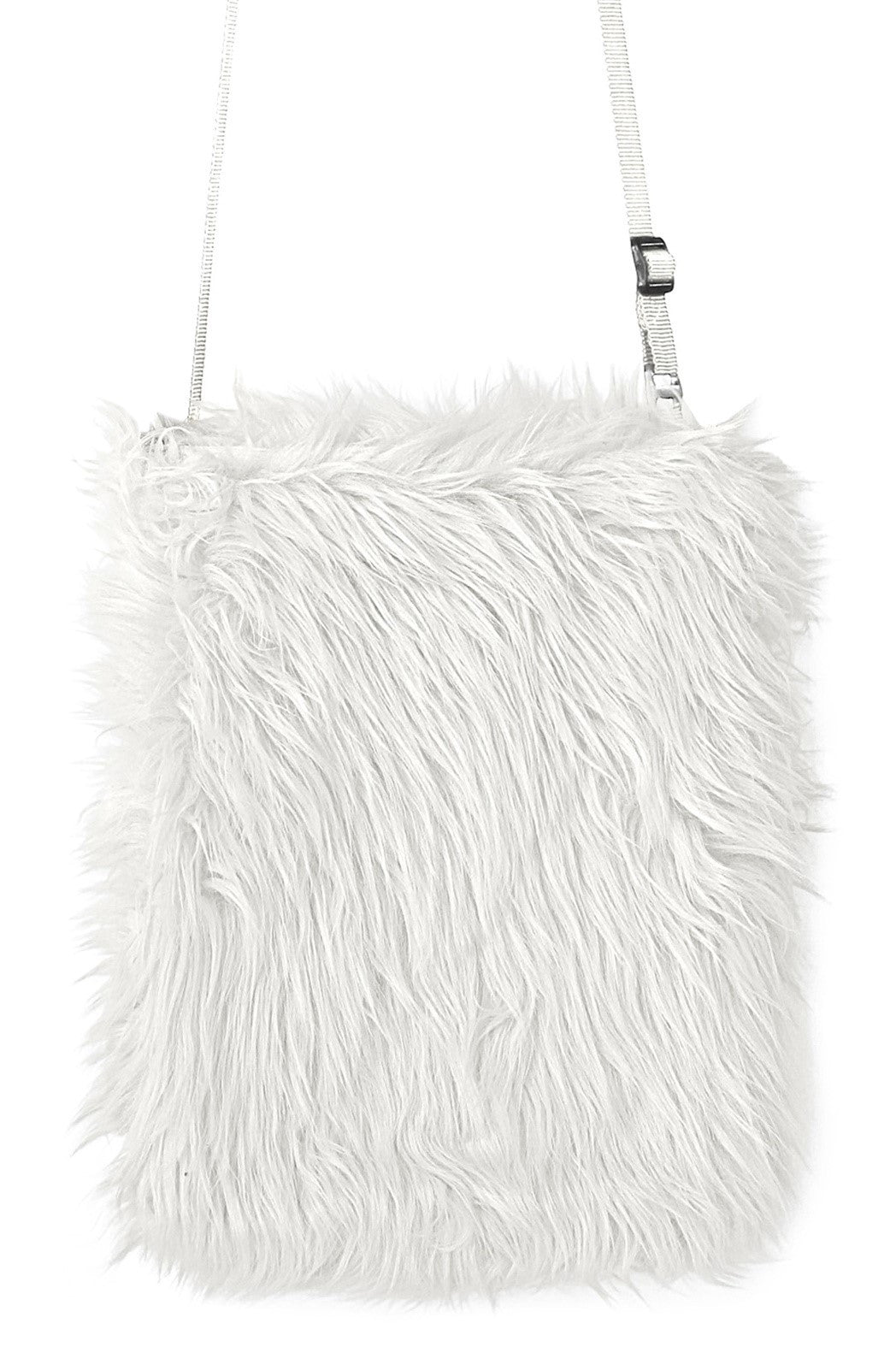 Bolso de Peluche Blanco