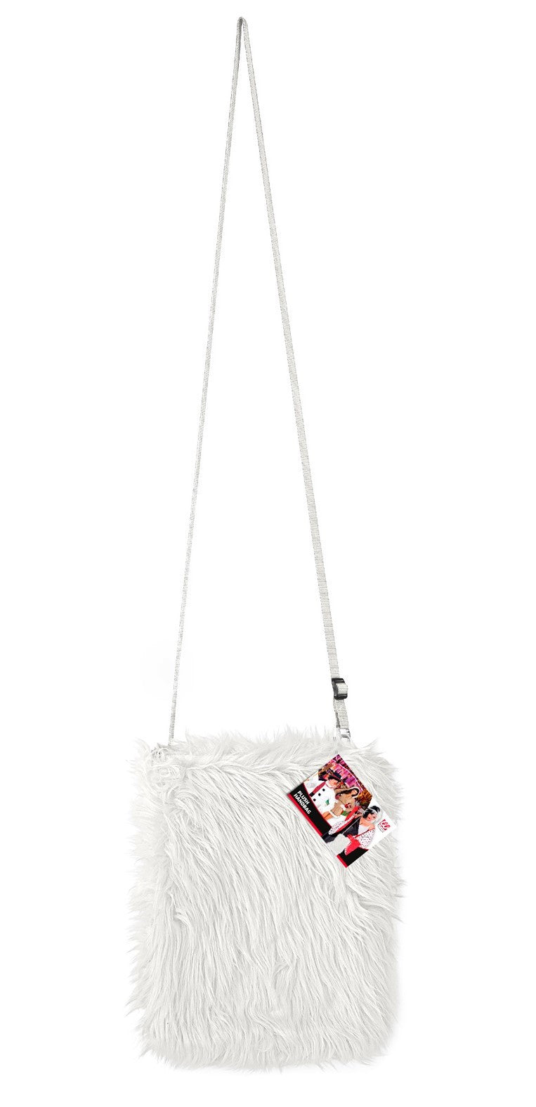 Bolso de Peluche Blanco