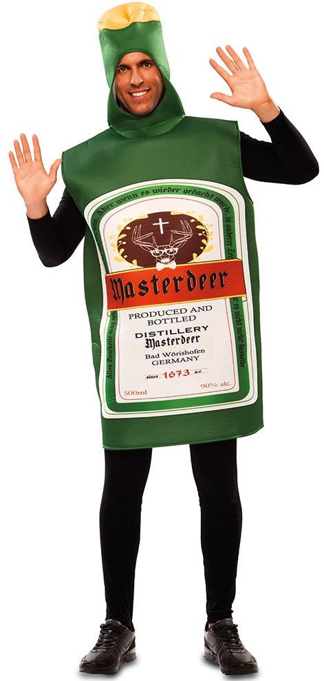 Disfraz de Botella de Jägermeister para Adulto