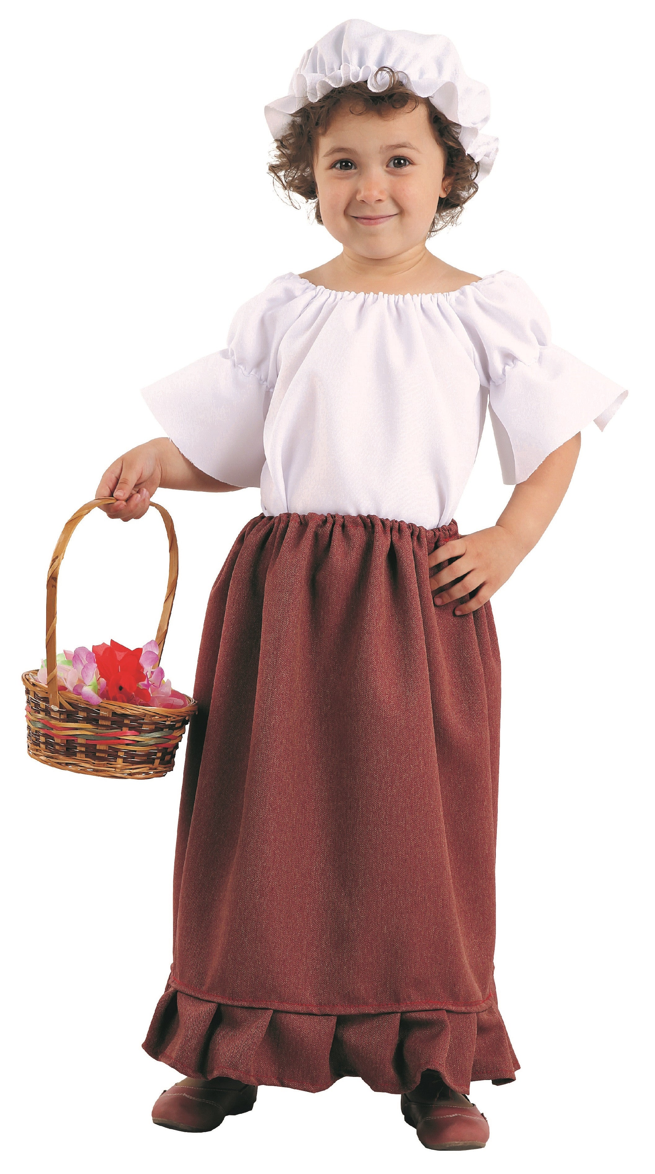 Disfraz de Campesina Medieval Infantil