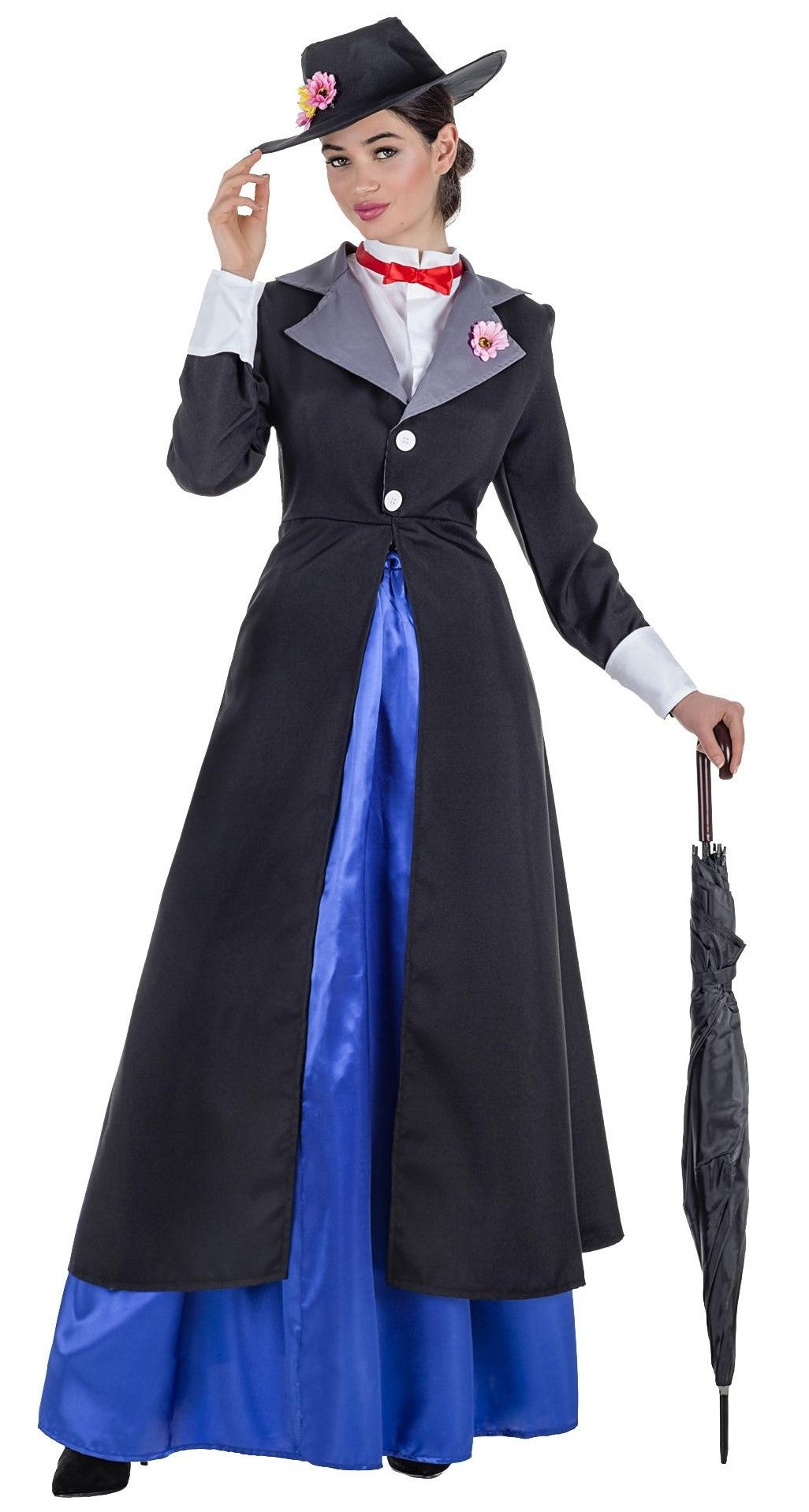 Disfraz de Mary Poppins con Chaqueta para Mujer