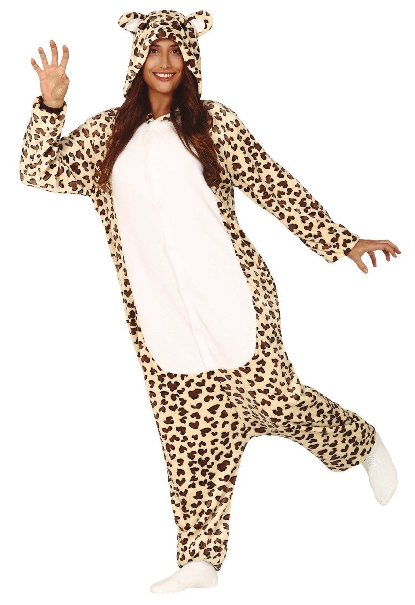 Disfraz de Leopardo Pijama para Mujer