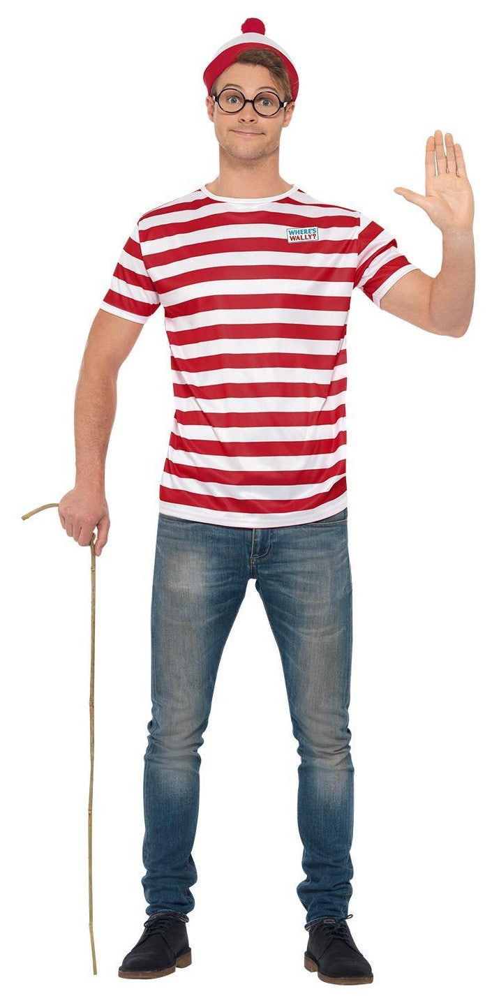 Kit de Disfraz Wally con Camiseta, Gafas y Gorro