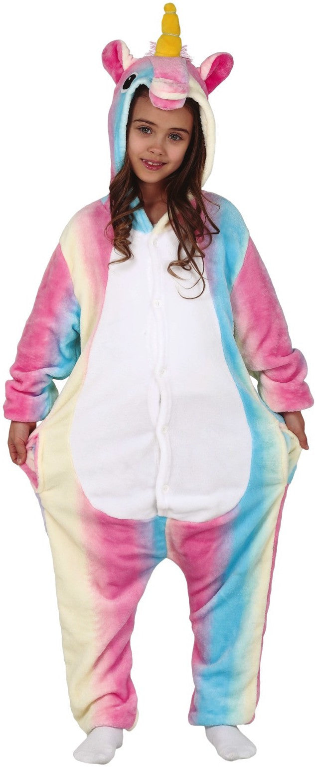 Disfraz de Unicornio Pijama Arcoíris Infantil