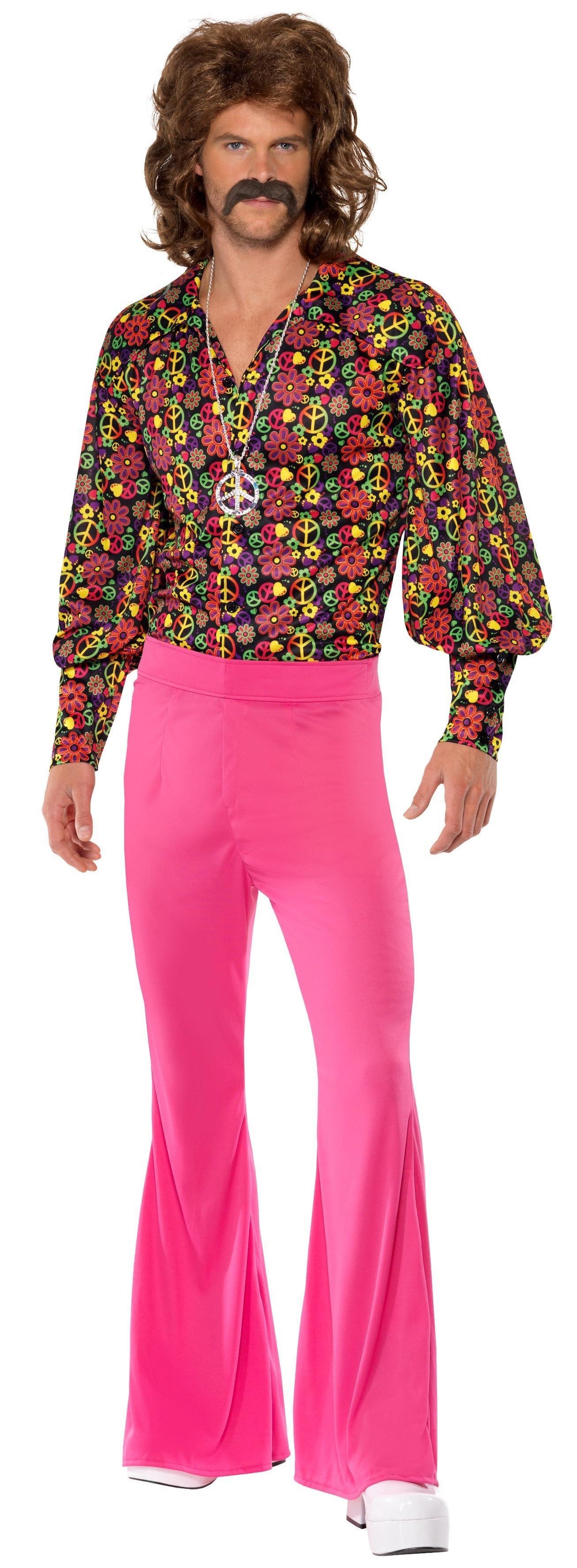 Disfraz de Hippie Flower Power para Hombre