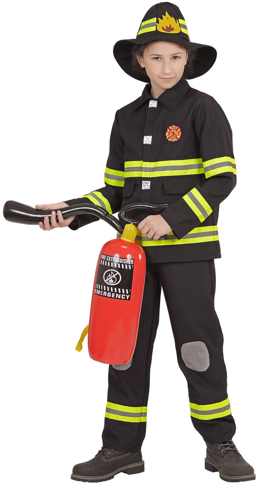 Disfraz de Bombero Azul Infantil