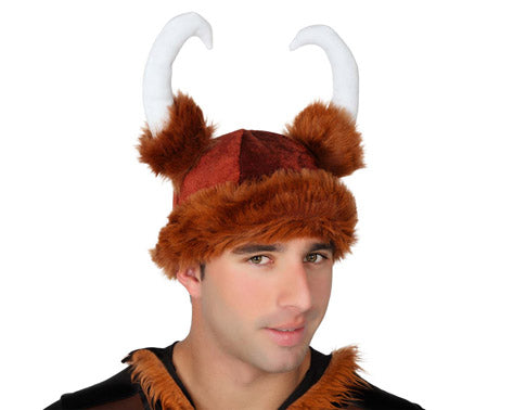 Gorro de Vikingo con cuernos