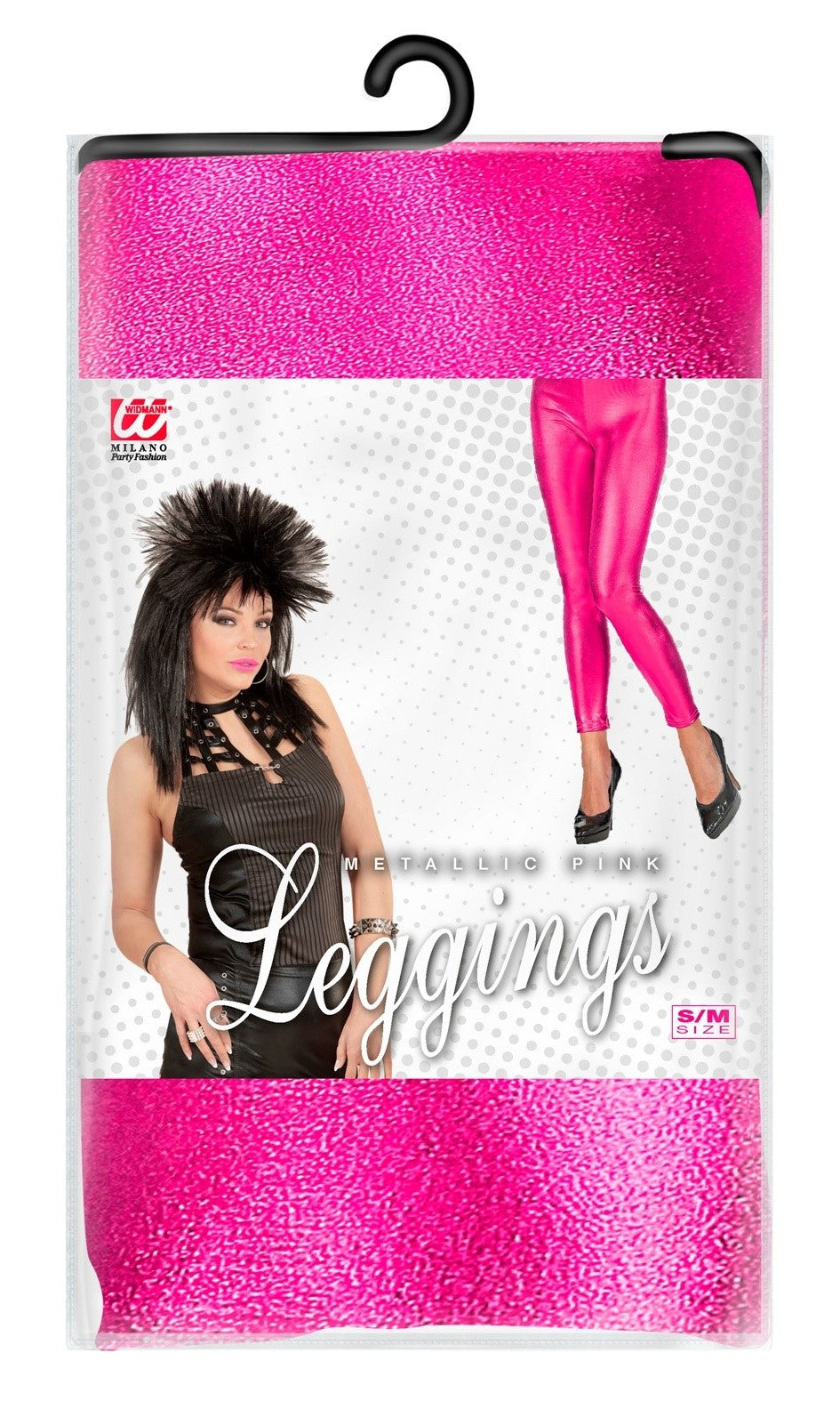 Leggings Rosa Metalizados para Mujer