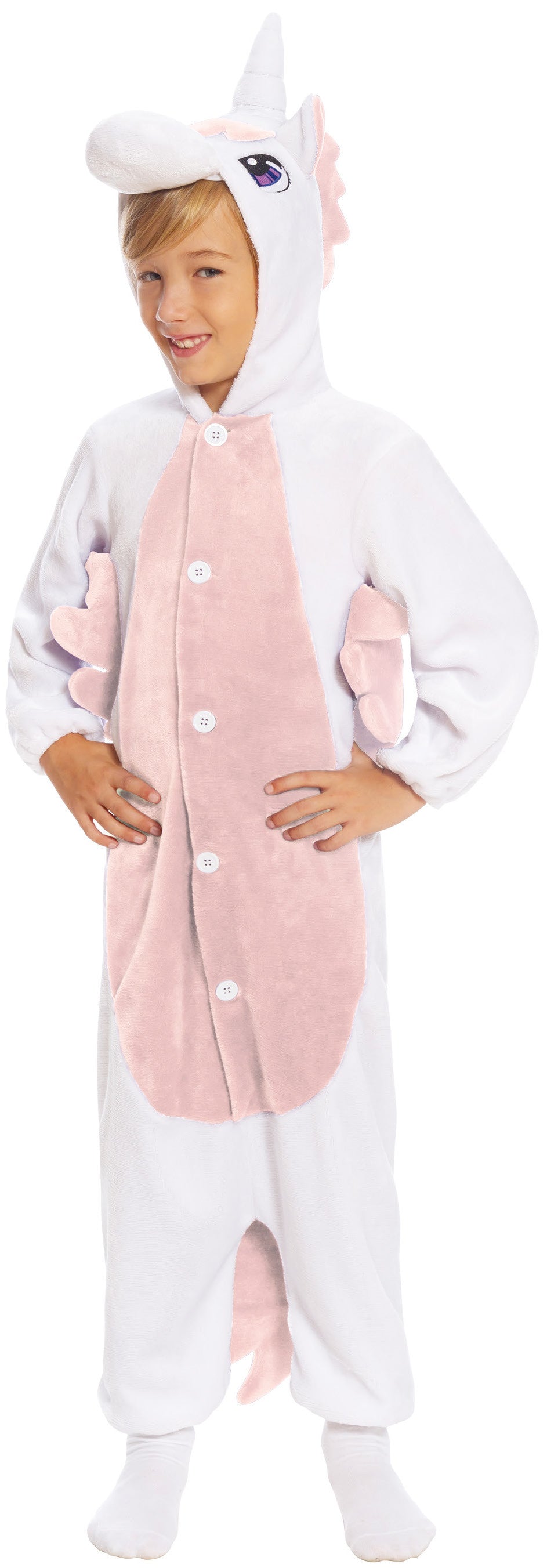 Disfraz de Unicornio Rosa Pijama para Niña