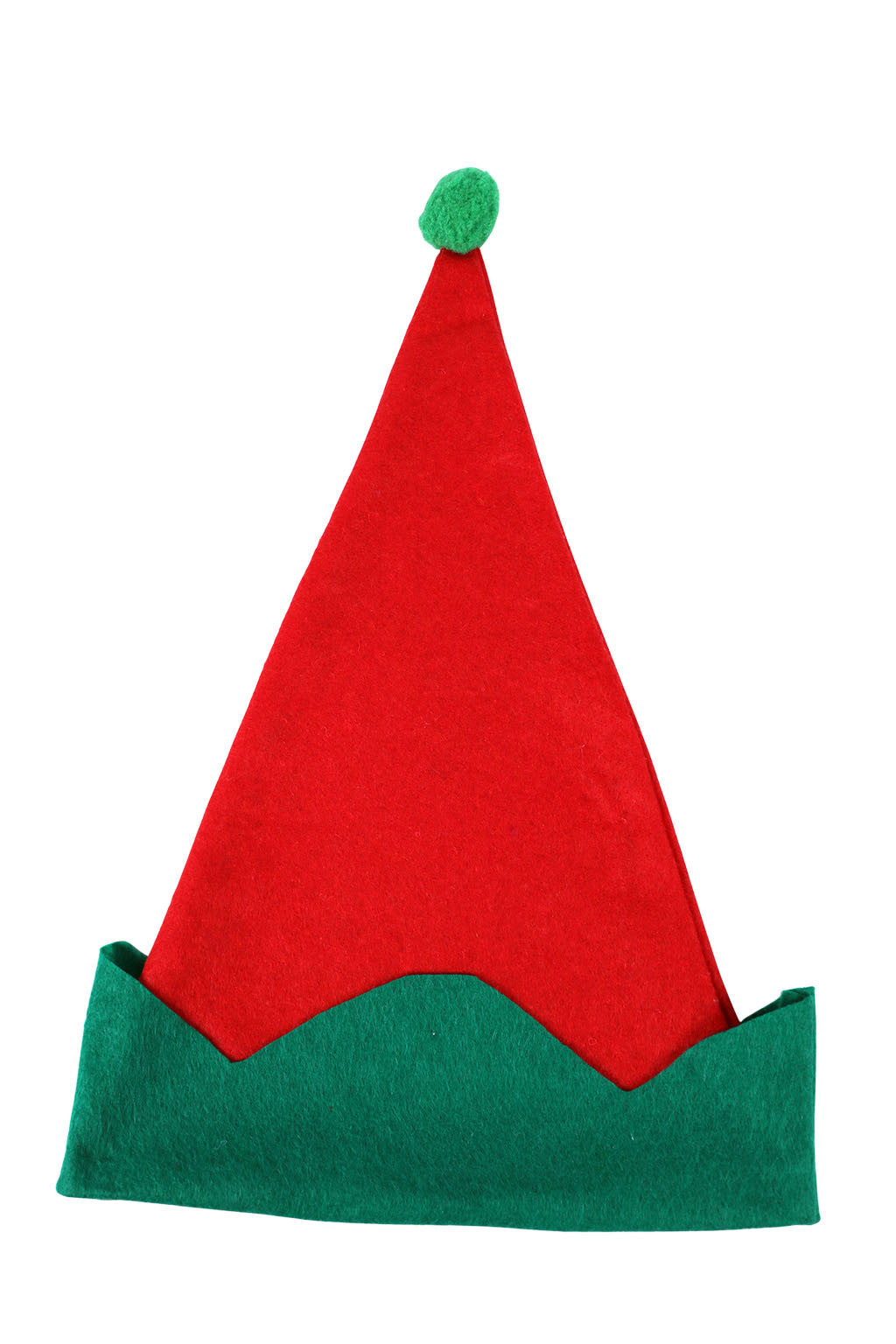 Gorro de Elfo de Navidad Rojo y Verde