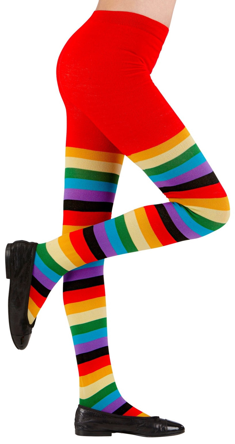 Pantys Rayas de Colores Infantiles