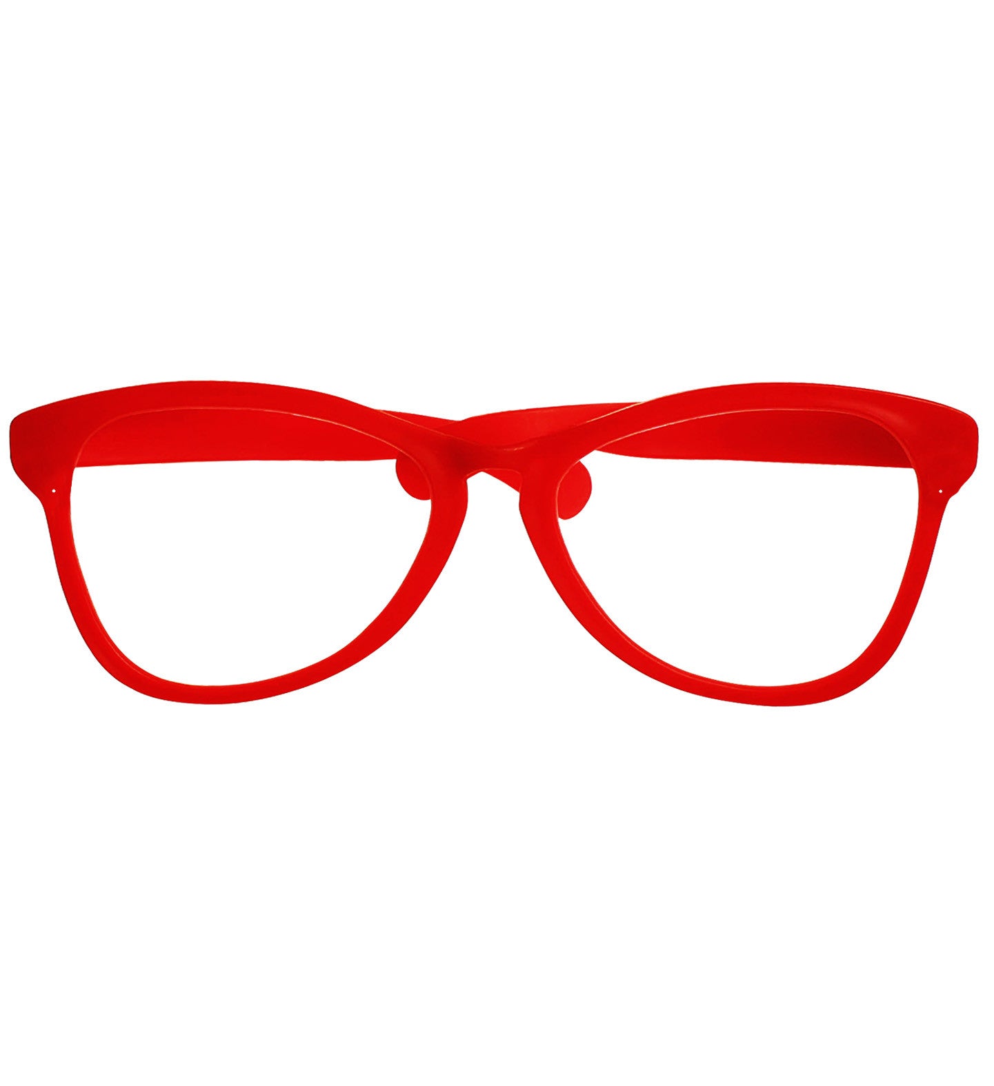 Gafas gigantes en Rojo