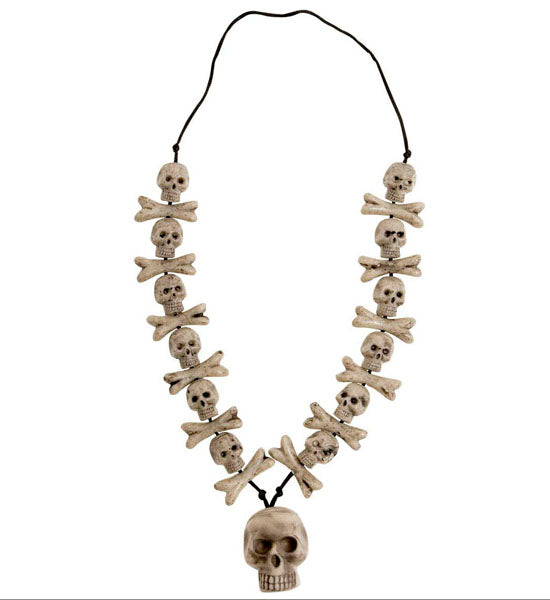 Collar de calaveras