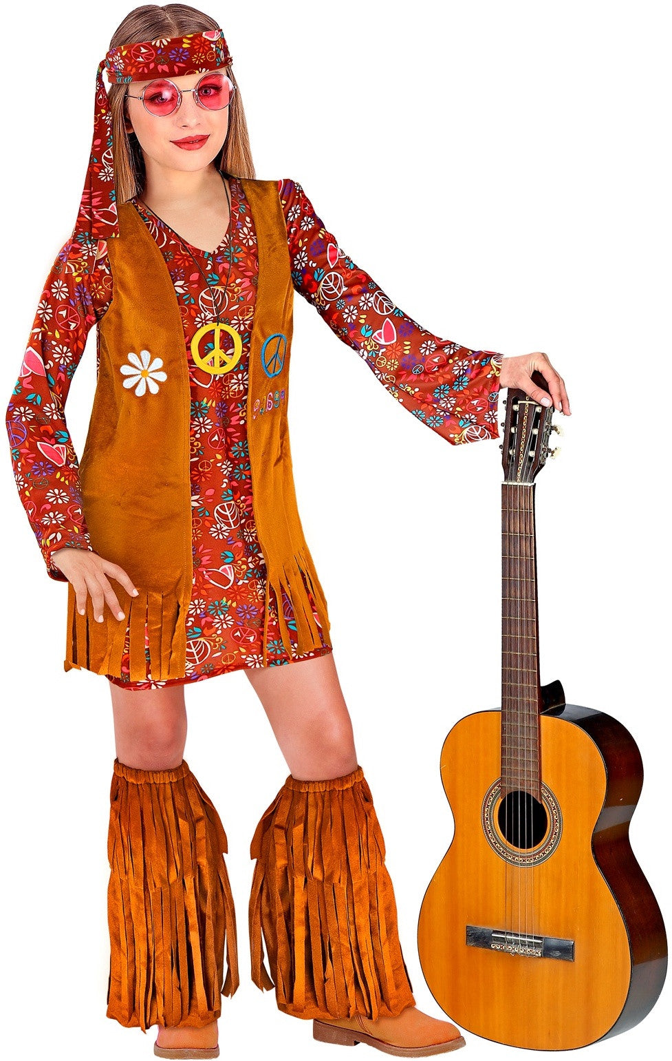 Disfraz de Hippie Vintage para Niña