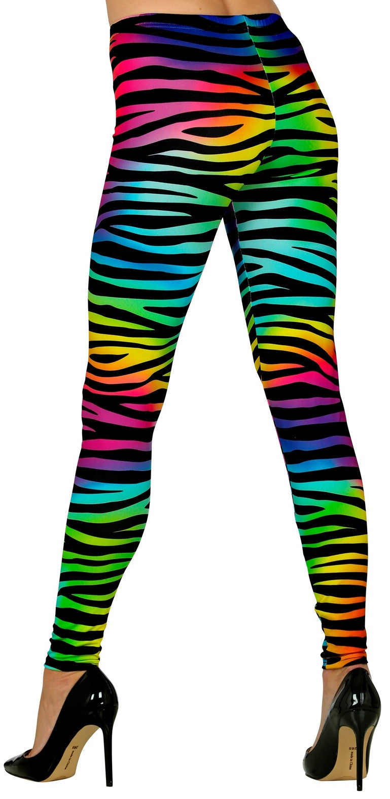 Leggings de Tigre de Colores Neón