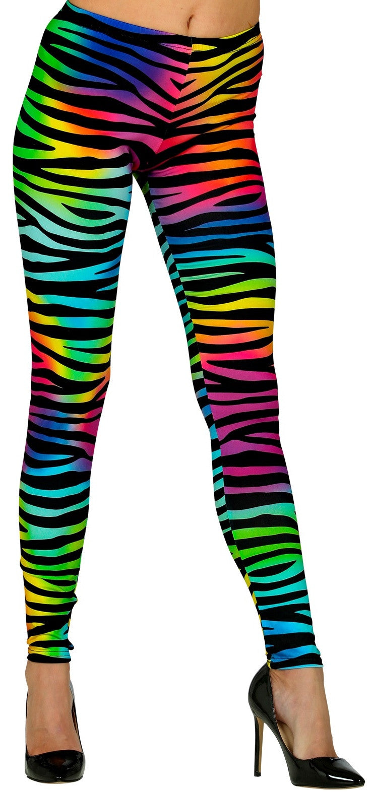 Leggings de Tigre de Colores Neón