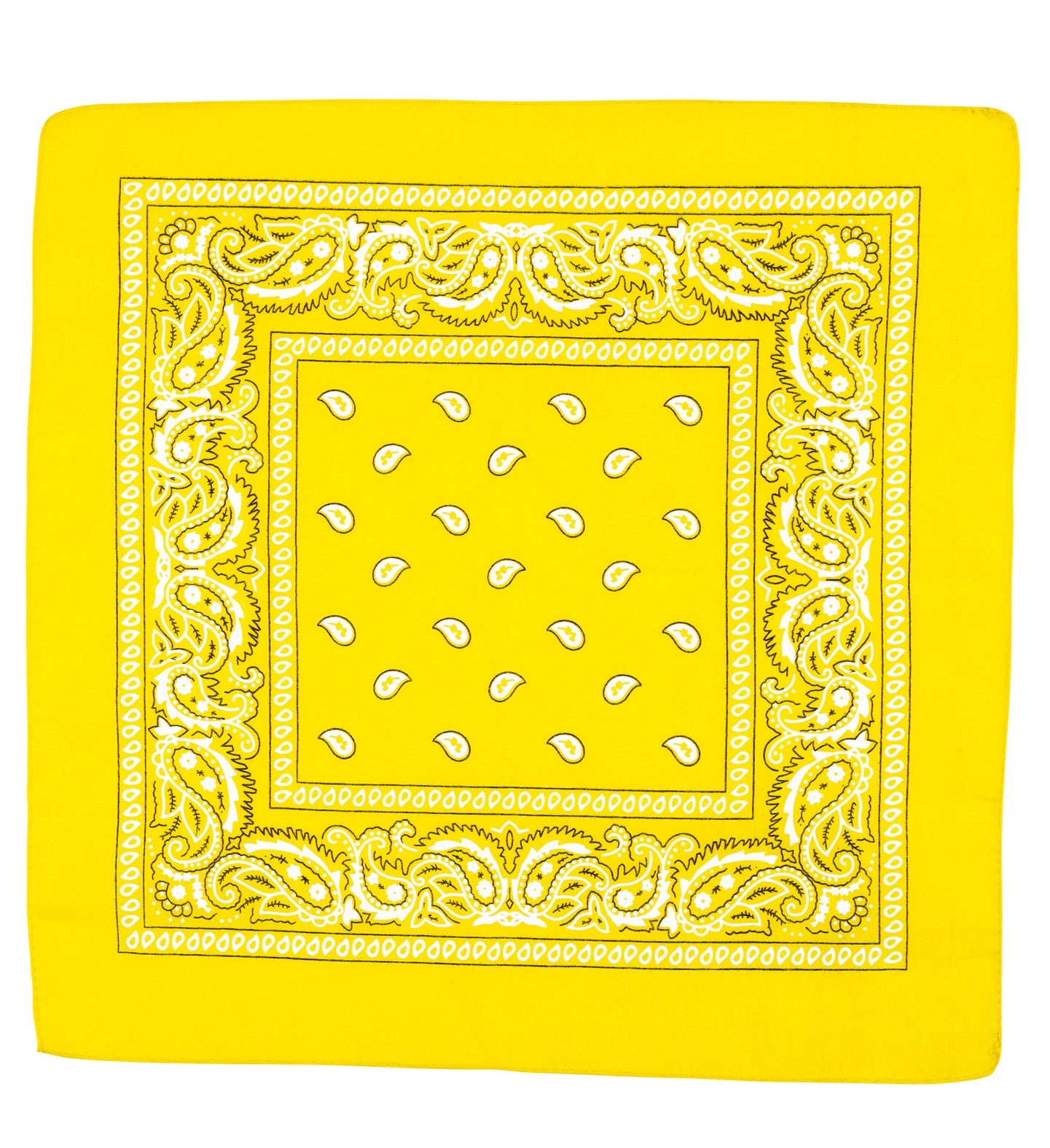 Pañuelo Bandana Amarillo para Adulto