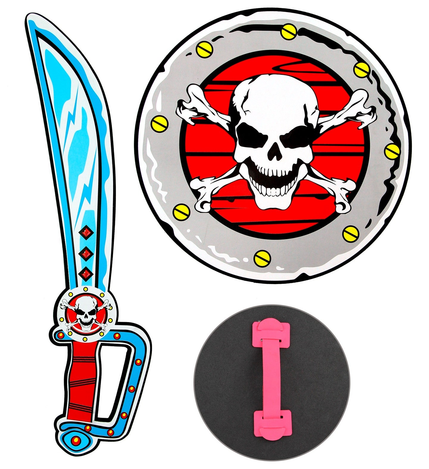 Escudo y Espada Pirata Infantil de Gomaeva