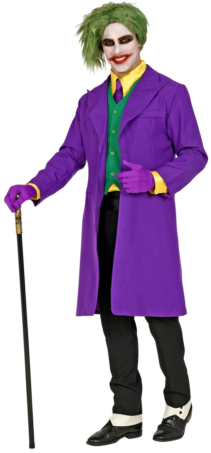 Gabardina Morada de Joker para Hombre