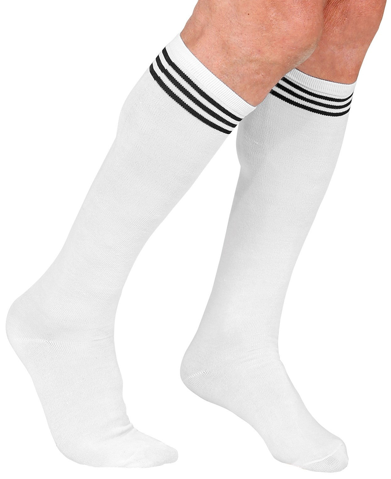 Calcetines Deportivos Blancos Altos