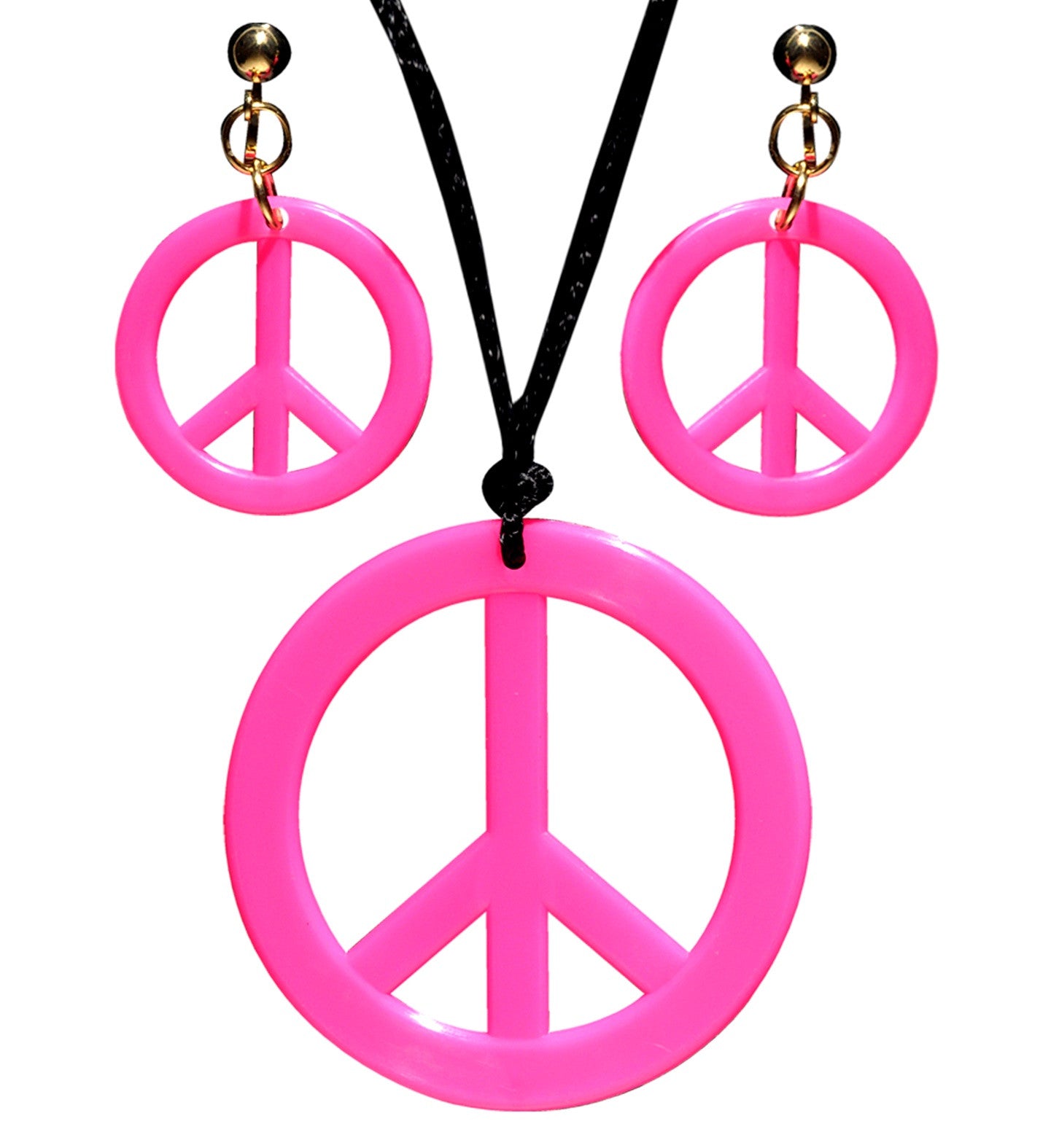 Pendientes y Collar Hippies en Diferentes Colores