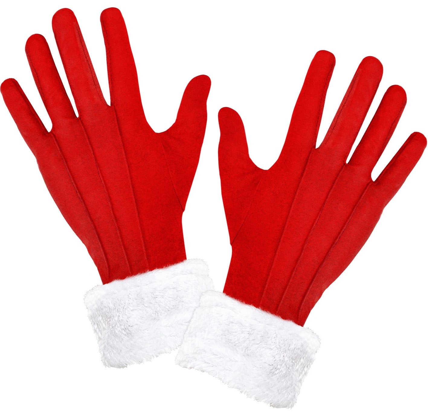 Guantes de Papá Noel para Adulto