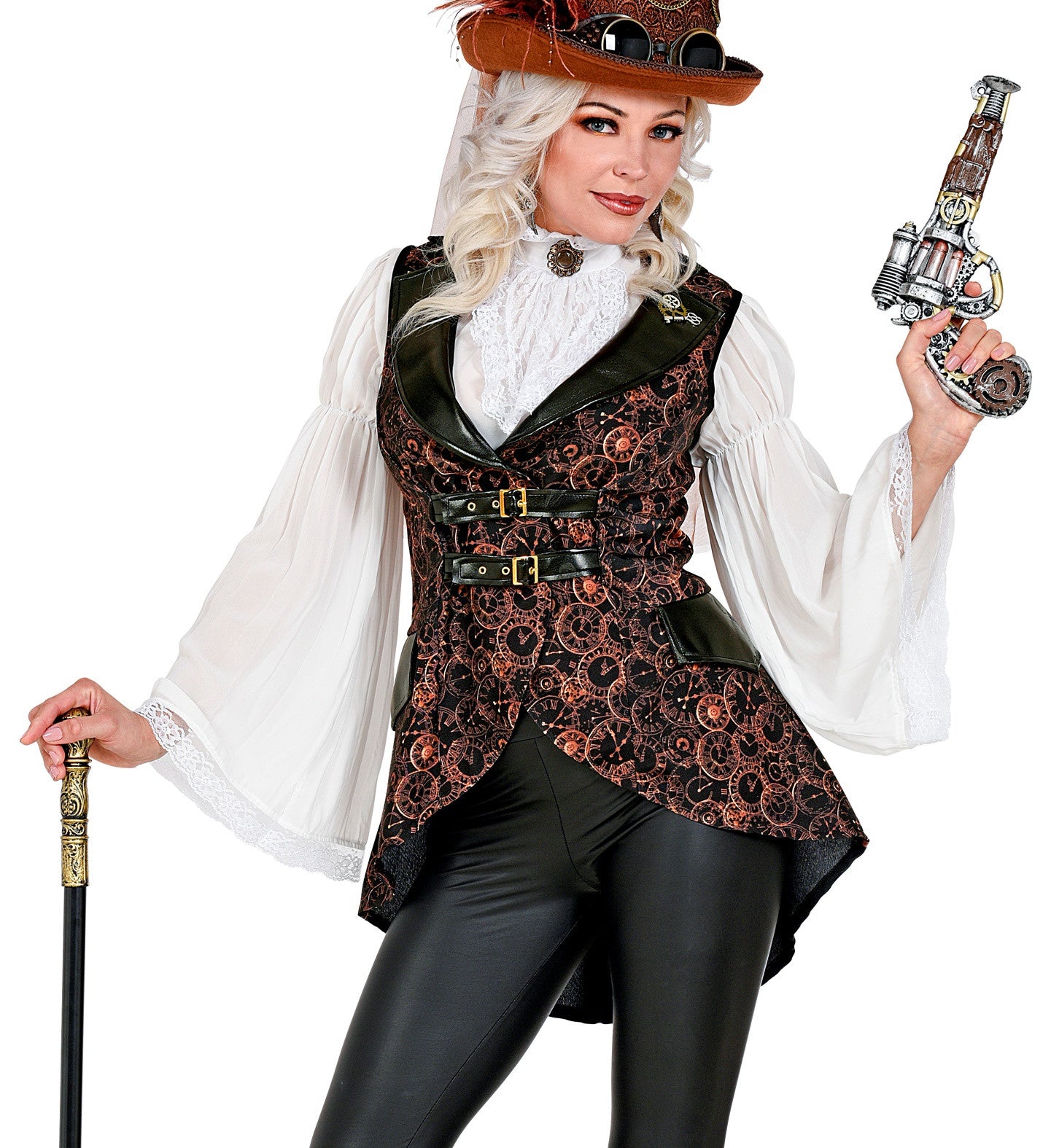 Chaleco Steampunk para Mujer