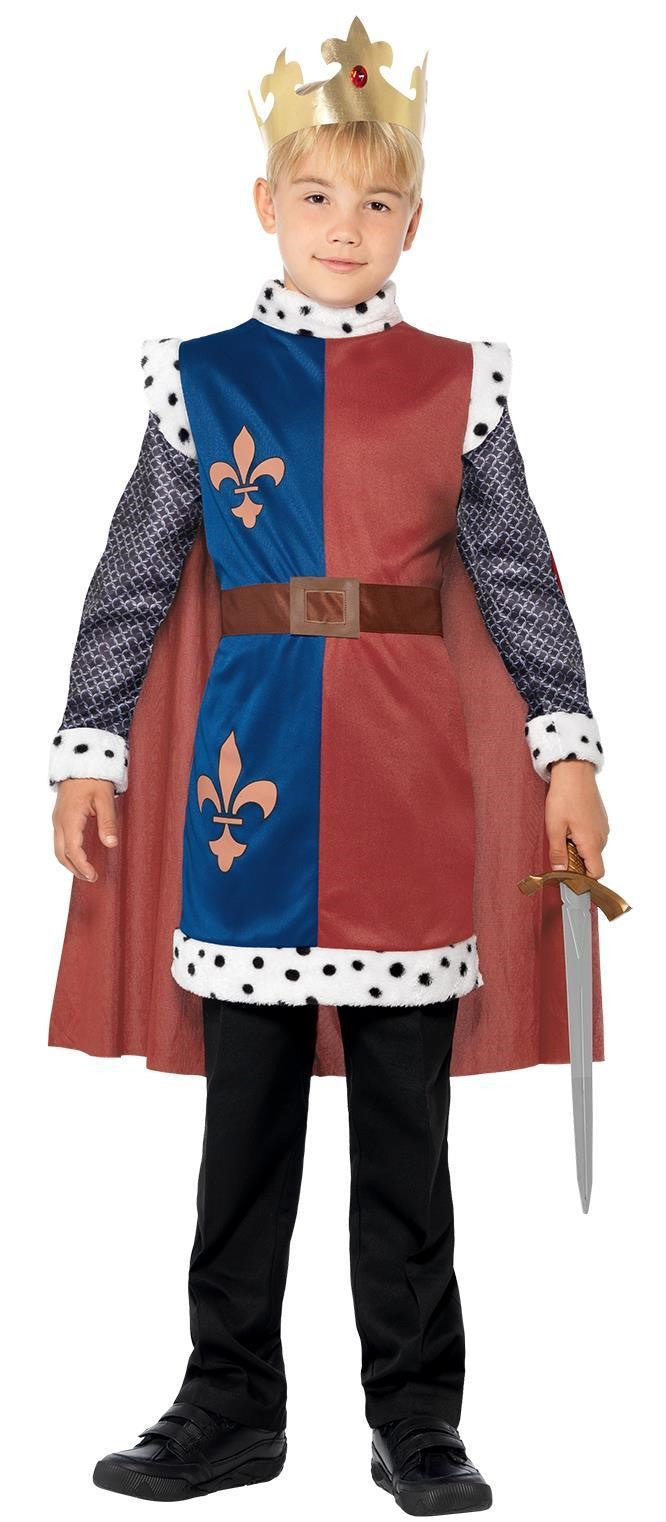 Traje de rey medieval sale