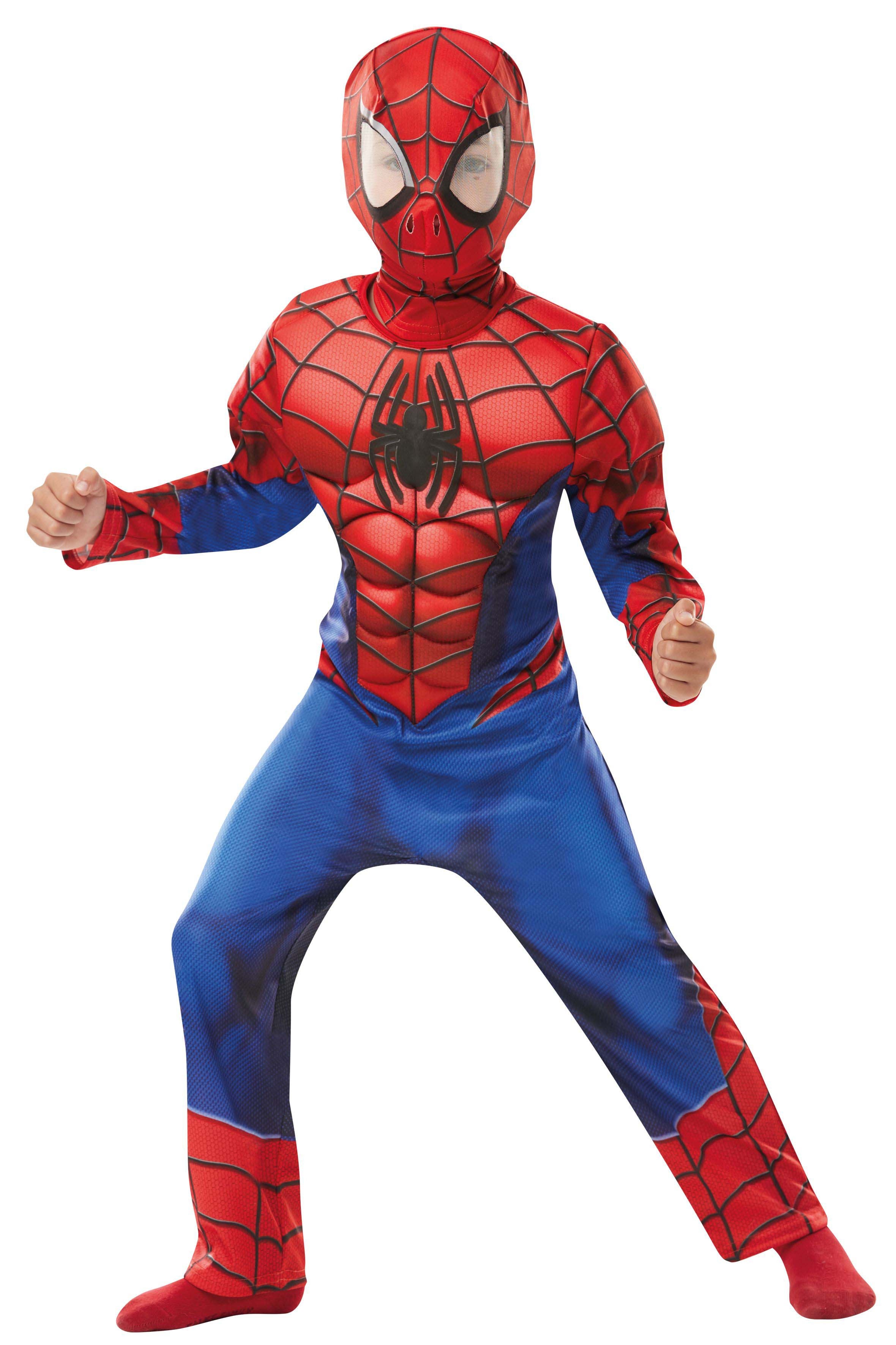 Disfraz de Spiderman Musculoso Infantil Oficial Marvel