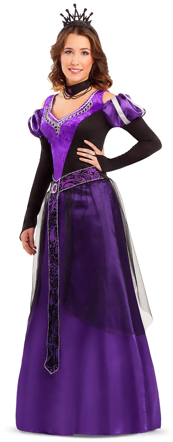 Disfraz de Princesa Medieval Morada para Mujer