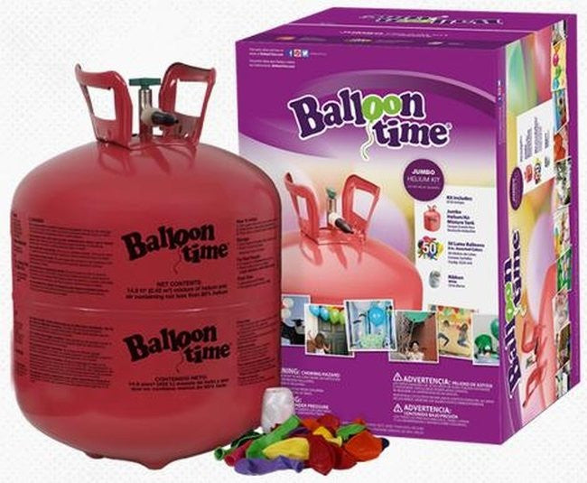 Bombona de Helio Grande Desechable para Globos