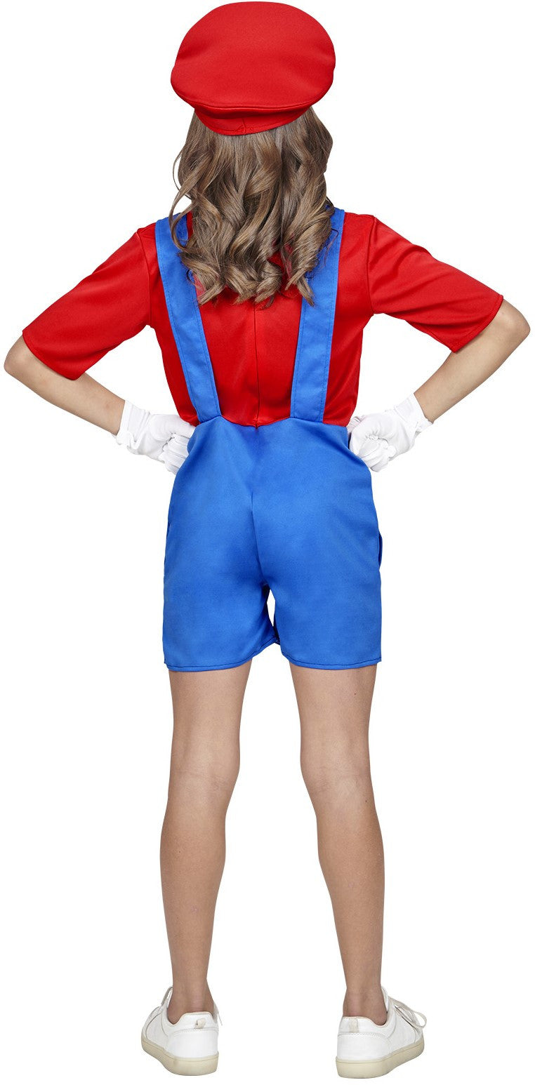 Disfraz de Super Mario con Pantalón Corto Infantil