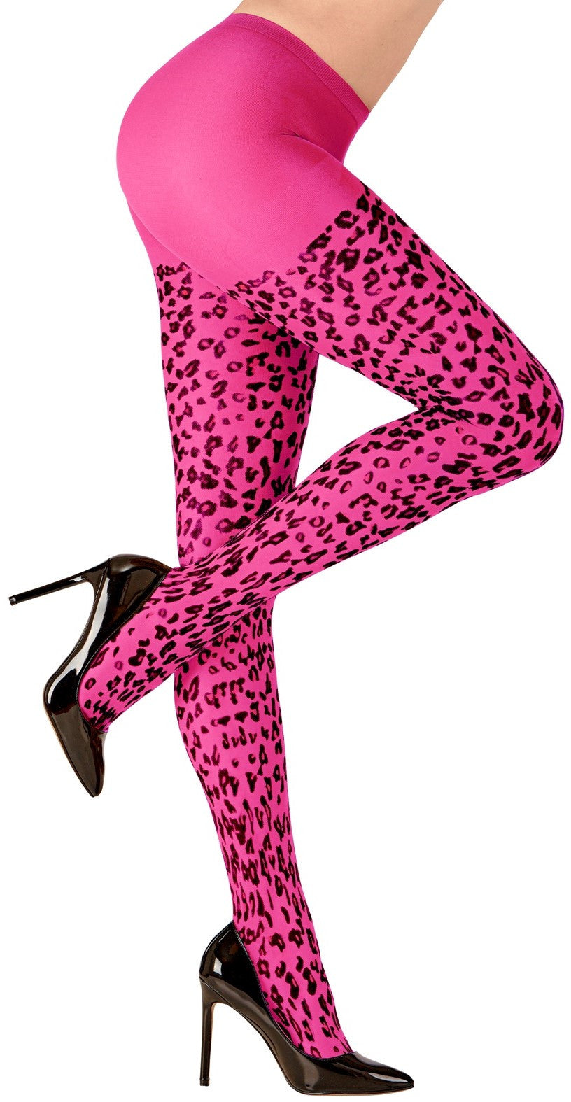 Panties Rosas con Estampado de Leopardo para Adulto