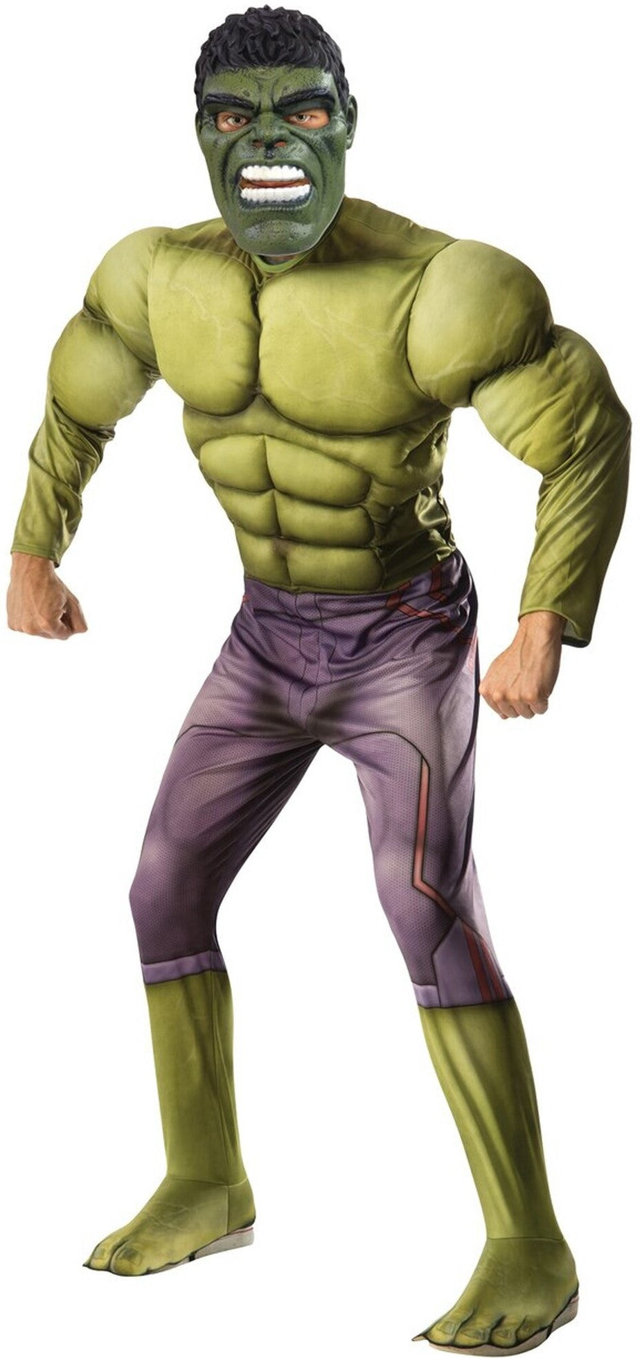 Disfraz de Hulk Musculoso Ragnarok para Hombre