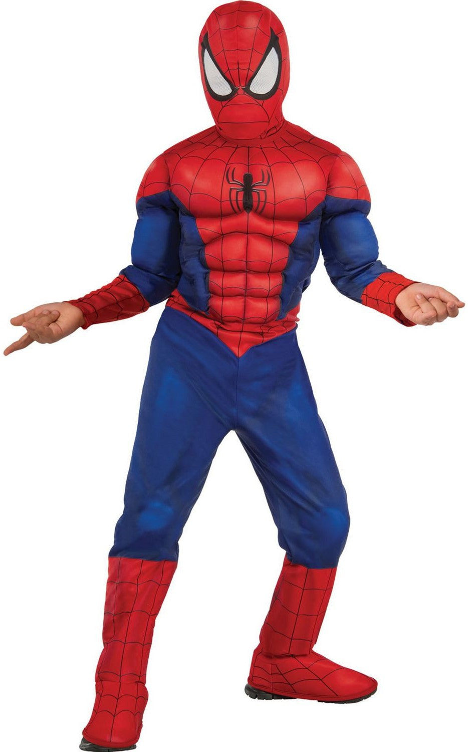 Disfraz de Spider-Man Musculoso Oficial Marvel para Niño