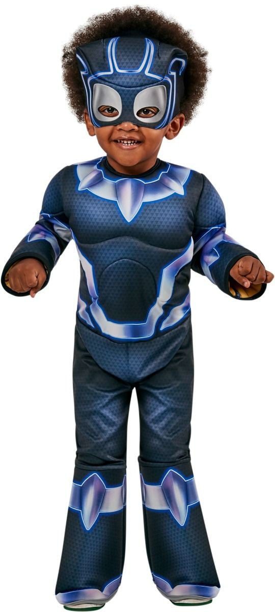 Disfraz de Black Panther Musculoso para Niño