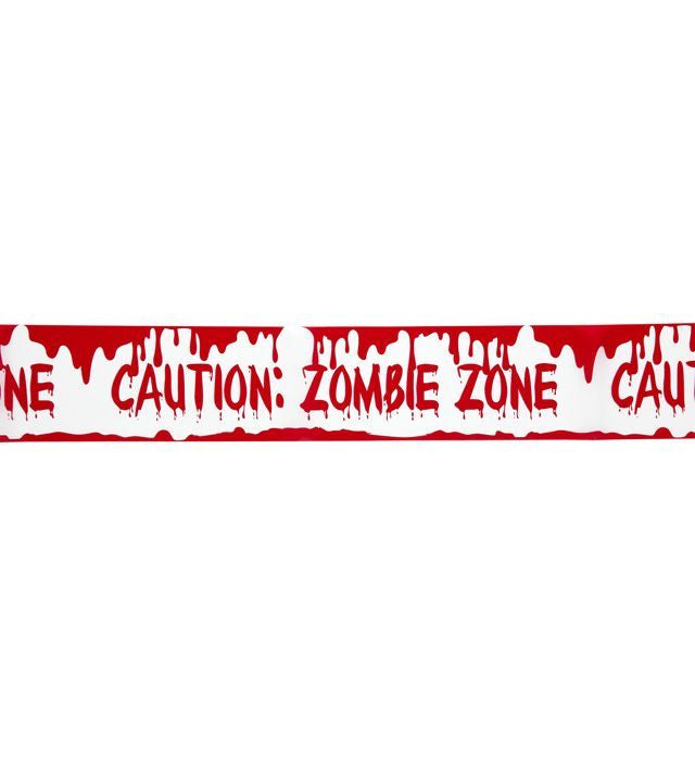 Cinta de decoración - Zona Zombi -