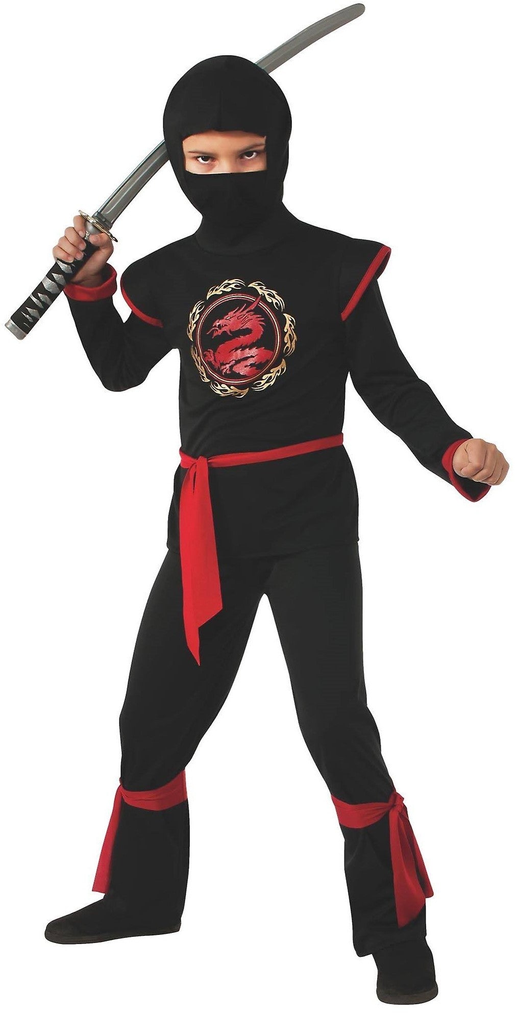 Disfraz de Ninja Dragón Negro Infantil