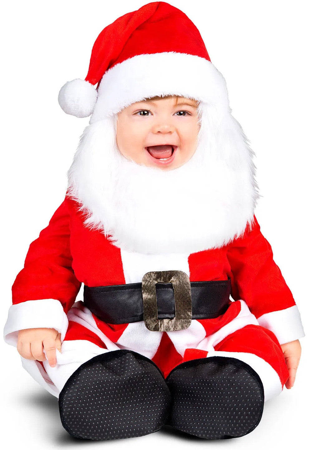 Disfraz de Papá Noel con Barba para Bebé