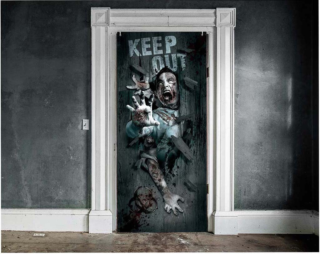 Decoración Puerta Ataque Zombie