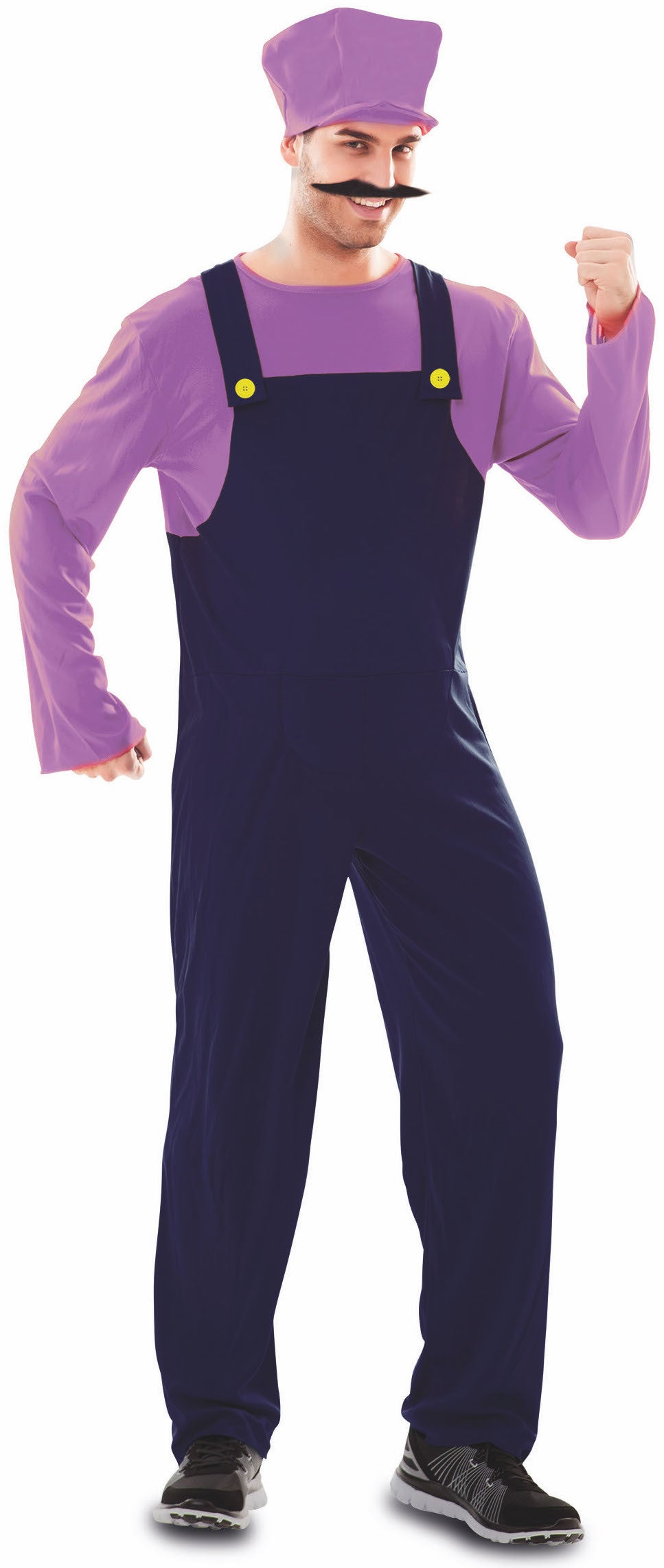 Disfraz de Waluigi para Hombre