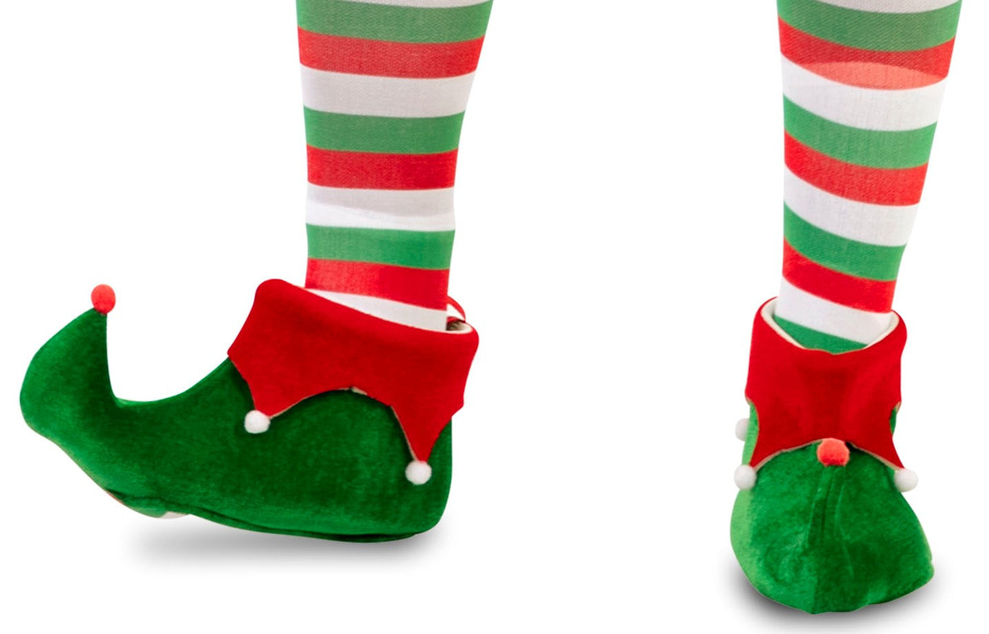 Cubrezapatos de Elfo de Navidad Infantiles